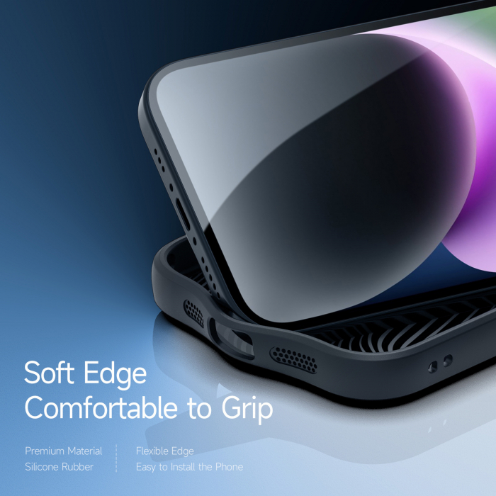 Apple iPhone 15 Plus Dux Ducis Aimo Hybrid Case - Black