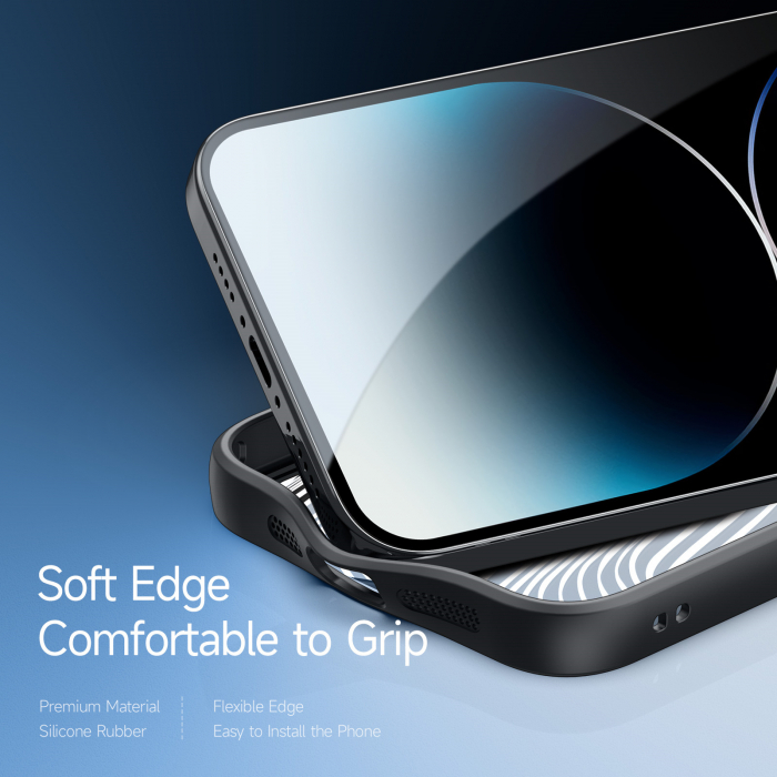 Apple iPhone 15 Pro Max Dux Ducis Aimo Hybrid Case - Black